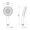 Лейка для ручного душа Lidz Niagara 32 120 мм округлая LDNIA32GRP48536 Graphite