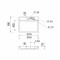 Раковина на стиральную машину Qtap Arvin 595x595x115 мм, White QTARV2365WHI48575