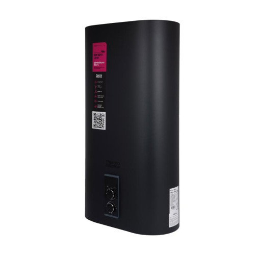 Водонагреватель электрический Thermo Alliance 50 л Black, плоский вертикальный, мокрый ТЭН 2 кВт (0,8+1,2) DT50V20G(PD)/2В