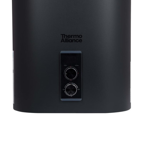 Водонагреватель электрический Thermo Alliance 50 л Black, плоский вертикальный, мокрый ТЭН 2 кВт (0,8+1,2) DT50V20G(PD)/2В