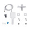 Смеситель для ванны Qtap Arvin с душевым гарнитуром QTARV259CRM48640 Chrome