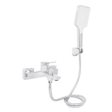 Смеситель для ванны Qtap Arvin с душевым гарнитуром QTARV259CRM48640 Chrome Смеситель для ванны Qtap Arvin с душевым гарнитуром QTARV259CRM48640 Chrome