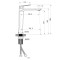 Смеситель для раковины высокий Qtap Crow  QTCRO269CRM48645 Chrome