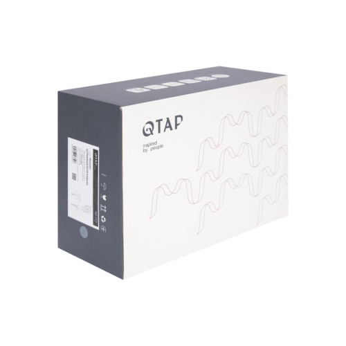 Смеситель для ванны Qtap Nando с душевым гарнитуром QTNAN259CRM48651 Chrome Смеситель для ванны Qtap Nando с душевым гарнитуром QTNAN259CRM48651 Chrome