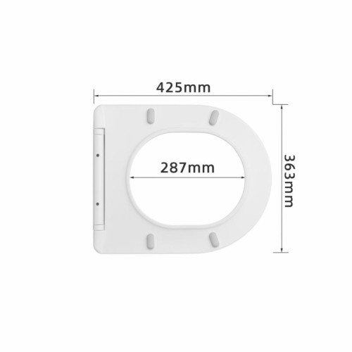 Сиденье для унитаза Qtap (Robin 490,610, Scorpio 490) с микролифтом Slim QTSC179W48675 Сиденье для унитаза Qtap (Robin 490,610, Scorpio 490) с микролифтом Slim QTSC179W48675