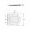 Qtap Сиденье для унитаза (Jay 640, Swan 640) 422x360x30 мм, White, с микролифтом, Slim Duroplast, Quick Release QTSC179W48699