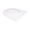 Qtap Сиденье для унитаза (Jay 640, Swan 640) 422x360x30 мм, White, с микролифтом, Slim Duroplast, Quick Release QTSC179W48699