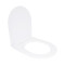Qtap Сиденье для унитаза (Jay 640, Swan 640) 422x360x30 мм, White, с микролифтом, Slim Duroplast, Quick Release QTSC179W48699