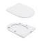 Унитаз напольный Qtap Swan Eco Ultra Quiet с сидением Soft-close 640x360x835 мм QTSWA27W48748 White