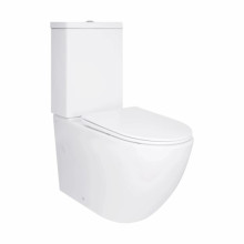 Унитаз напольный Qtap Jay Eco Ultra Quiet с сидением Soft-close 640x360x835 мм QTJAY27W48749 White Унитаз напольный Qtap Jay Eco Ultra Quiet с сидением Soft-close 640x360x835 мм QTJAY27W48749 White