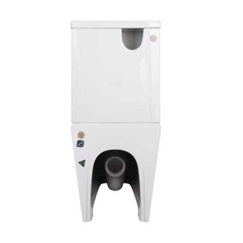 Унитаз напольный Qtap Crow Eco безободковый с сиденьем Soft-close QTCRO27W48750 Унитаз напольный Qtap Crow Eco безободковый с сиденьем Soft-close QTCRO27W48750