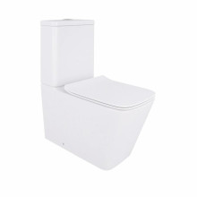 Унитаз напольный Qtap Crow Eco безободковый с сиденьем Soft-close QTCRO27W48750 Унитаз напольный Qtap Crow Eco безободковый с сиденьем Soft-close QTCRO27W48750
