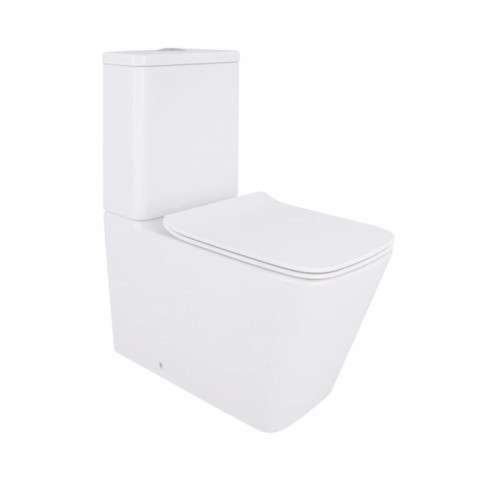 Унитаз напольный Qtap Crow Eco безободковый с сиденьем Soft-close QTCRO27W48750 Унитаз напольный Qtap Crow Eco безободковый с сиденьем Soft-close QTCRO27W48750