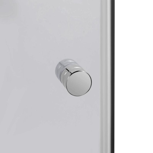 Душевая кабина Lidz Wawel SC90x90.SAT.LOW.DGR, стекло темне тонированное 4 мм без поддона