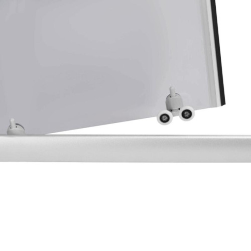 Душевая кабина Lidz Wawel SC90x90.SAT.LOW.DGR, стекло темне тонированное 4 мм без поддона