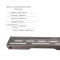 Комплект Qtap Taurus FD700 (PVD) Линейный трап из нержавеющей стали с сухим затвором 700 мм
