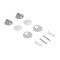 Qtap Сиденье для унитаза (Robin 520, Scorpio 520) 465x363x60 мм, White, с микролифтом, Slim Duroplast, MagLock QTSC179W48916