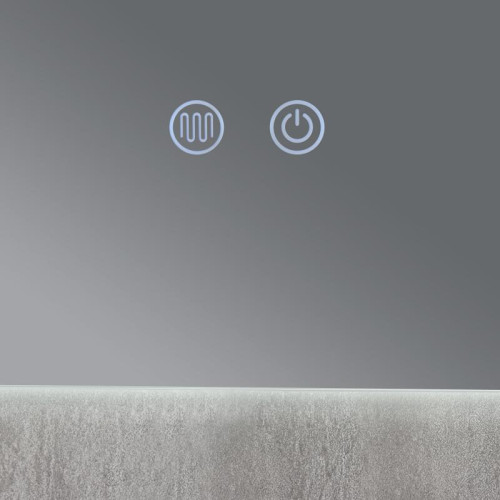 Зеркало Qtap Taurus (TA1) 800×600 мм с LED-подсветкой Touch, с антизапотеванием, с диммером, рег. темп. цвета (3000-6500K) QTTAU8006004895
