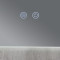 Зеркало Qtap Taurus (TA2) 1000×800 мм с LED-подсветкой Touch, с антизапотеванием, с диммером, рег. темп. цвета (3000-6500K) QTTAU100080048957