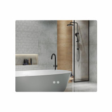 Зеркало Qtap Taurus (TA2) 1000×800 мм с LED-подсветкой Touch, с антизапотеванием, с диммером, рег. темп. цвета (3000-6500K) QTTAU100080048957 Зеркало Qtap Taurus (TA2) 1000×800 мм с LED-подсветкой Touch, с антизапотеванием, с диммером, рег. темп. цвета (3000-6500K) QTTAU100080048957
