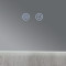 Зеркало Qtap Taurus (TA1) 1200×800 мм с LED-подсветкой Touch, с антизапотеванием, с диммером, рег. темп. цвета (3000-6500K) QTTAU120080048958