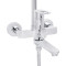 Душевая система универсальная Lidz Latwa 1031 на три потребителя (с изливом) (k35) Chrome LDLAT1031CRM48993