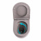Унитаз подвесной Qtap Robin Ultra Quiet 520×365×340 мм, Stone grey, с сиденьем Slim Duroplast / Soft-close / Quick Release QTROB26SG48996