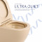 Унитаз подвесной Qtap Robin Ultra Quiet 520×365×340 мм, Beige, с сиденьем Slim Duroplast / Soft-close / Quick Release QTROB26SB48997