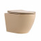 Унитаз подвесной Qtap Robin Ultra Quiet 520×365×340 мм, Beige, с сиденьем Slim Duroplast / Soft-close / Quick Release QTROB26SB48997