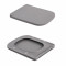 Унитаз подвесной Qtap Tern Ultra Quiet 520×345×325 мм, Stone grey, с сиденьем Slim Duroplast / Soft-close / Quick Release QTTER26SG49000