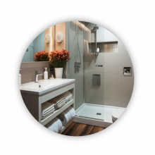 Зеркало Qtap Taurus R1000 с LED-подсветкой Touch, с антизапотеванием, с диммером QTTAUR100049004 Зеркало Qtap Taurus R1000 с LED-подсветкой Touch, с антизапотеванием, с диммером QTTAUR100049004