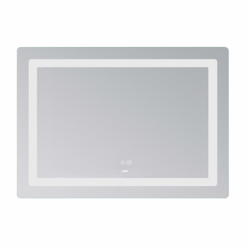 Зеркало Lidz Kubis (KU2) 1200х800 с LED-подсветкой Touch, с антизапотеванием, с диммером, рег. яркости LDKUB120080049007