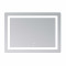 Зеркало Lidz Kubis (KU2) 1200х800 с LED-подсветкой Touch, с антизапотеванием, с диммером, рег. яркости LDKUB120080049007