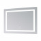 Зеркало Lidz Kubis (KU2) 1200х800 с LED-подсветкой Touch, с антизапотеванием, с диммером, рег. яркости LDKUB120080049007