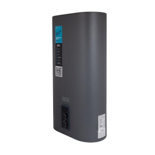 Водонагреватель электрический Thermo Alliance 80 л, Grey, плоский вертикальный, сухой ТЭН 2 кВт (0,8+1,2) DT80V20GPDD2G Водонагреватель электрический Thermo Alliance 80 л, Grey, плоский вертикальный, сухой ТЭН 2 кВт (0,8+1,2) DT80V20GPDD2G