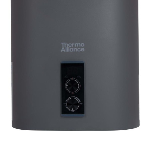 Водонагреватель электрический Thermo Alliance 80 л, Grey, плоский вертикальный, сухой ТЭН 2 кВт (0,8+1,2) DT80V20GPDD2G Водонагреватель электрический Thermo Alliance 80 л, Grey, плоский вертикальный, сухой ТЭН 2 кВт (0,8+1,2) DT80V20GPDD2G