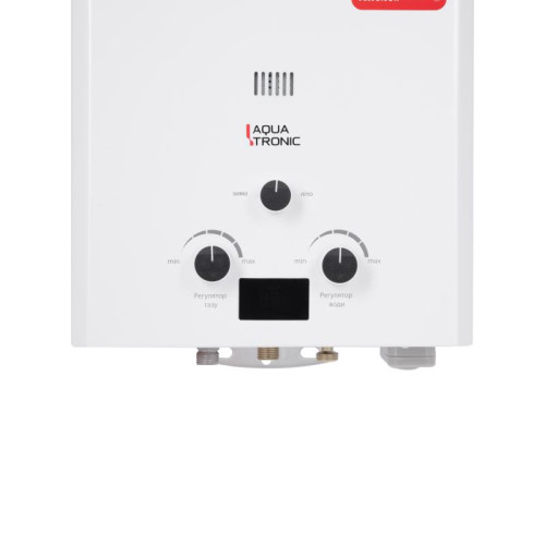 Колонка газовая дымоходная  Aquatronic A21 White 10 л