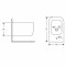 Биде подвесное Qtap Gemini 520×360×295 мм, White QTTAU28W49121 Биде подвесное Qtap Gemini 520×360×295 мм, White QTTAU28W49121