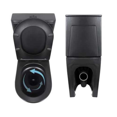 Комплект 2 в 1: унитаз напольный Qtap Scorpio Matt Black QT14226088AMB + набор гигиенического душа Lidz Aria Black LDARI110BLA43394 Комплект 2 в 1: унитаз напольный Qtap Scorpio Matt Black QT14226088AMB + набор гигиенического душа Lidz Aria Black LDARI110BLA43394