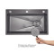 Комплект Lidz Handmade H7545B Мойка для кухни интегрированная Decor Black PVD Honeycomb LDH7545BDECPVD48373+Lidz (BLA) Измельчитель для кухонной мойки Комплект Lidz Handmade H7545B Мойка для кухни интегрированная Decor Black PVD Honeycomb LDH7545BDECPVD48373+Lidz (BLA) Измельчитель для кухонной мойки