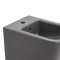 Комплект Qtap Tern Anthracite 3 в 1: унитаз подвесной Ultra Quiet + биде подвесное + раковина накладная QTTERAN49161