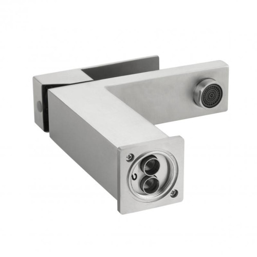 Смеситель для раковины низкий Lidz Helix 001F (k35)  LDHEL001FNKS49178 Nickel