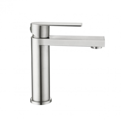 Смеситель для раковины низкий Lidz Nexus 001F (k35)  LDNEX001FNKS49184 Nickel
