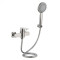 Смеситель для душа Lidz Luna 010 (k35)  LDLUN010NKS49191 Nickel