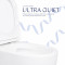 Унитаз напольный Qtap Evia Ultra Quiet 630×350×795 мм с сиденьем Soft-close, White QTEVI27W49258
