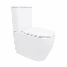 Унитаз напольный Qtap Evia Ultra Quiet 630×350×795 мм с сиденьем Soft-close, White QTEVI27W49258 Унитаз напольный Qtap Evia Ultra Quiet 630×350×795 мм с сиденьем Soft-close, White QTEVI27W49258
