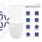 Унитаз напольный Qtap Leo Ultra Quiet 620×355×790 мм с сиденьем Soft-close, White QTLEO27W49261