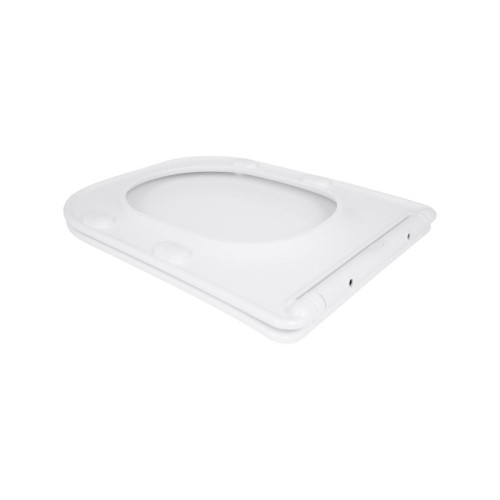 Сиденье для унитаза Qtap (Stork, Aquarius 630) 420x336x22 мм, White, с микролифтом, Slim Duroplast, Quick Release QTSC179W49263