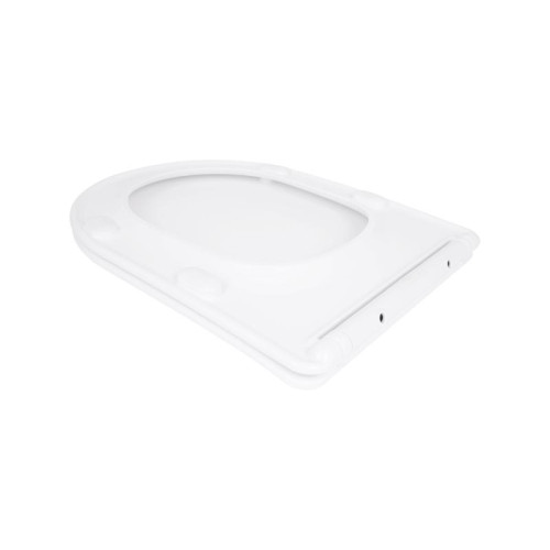 Сиденье для унитаза Qtap (Evia, Arvin, Leo 630) 410x330x22 мм, White, с микролифтом, Slim Duroplast, Quick Release QTSC179W49264