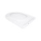 Сиденье для унитаза Qtap (Evia, Arvin, Leo 630) 410x330x22 мм, White, с микролифтом, Slim Duroplast, Quick Release QTSC179W49264